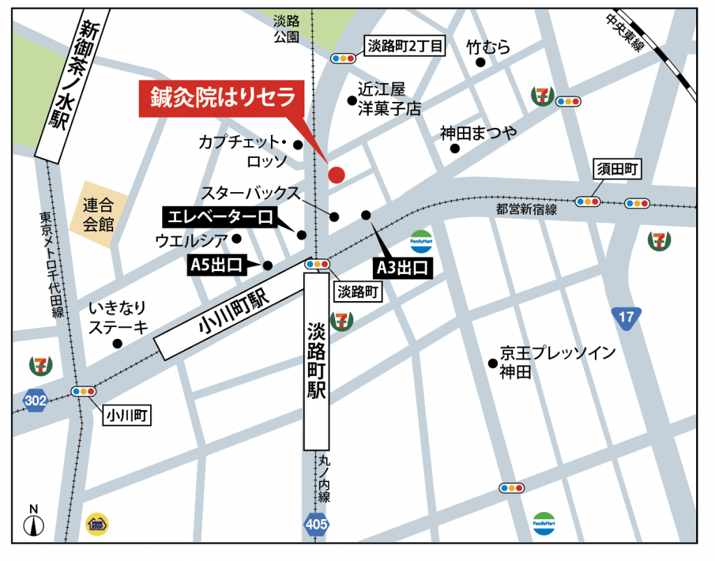 周辺イラストマップ