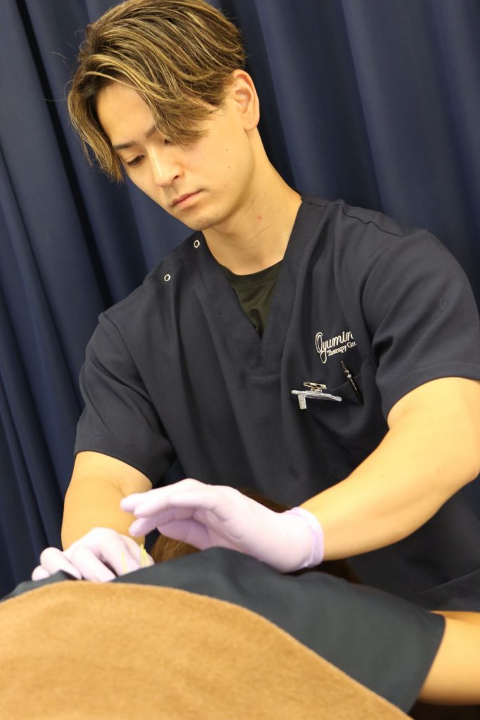 精密な鍼の操作1